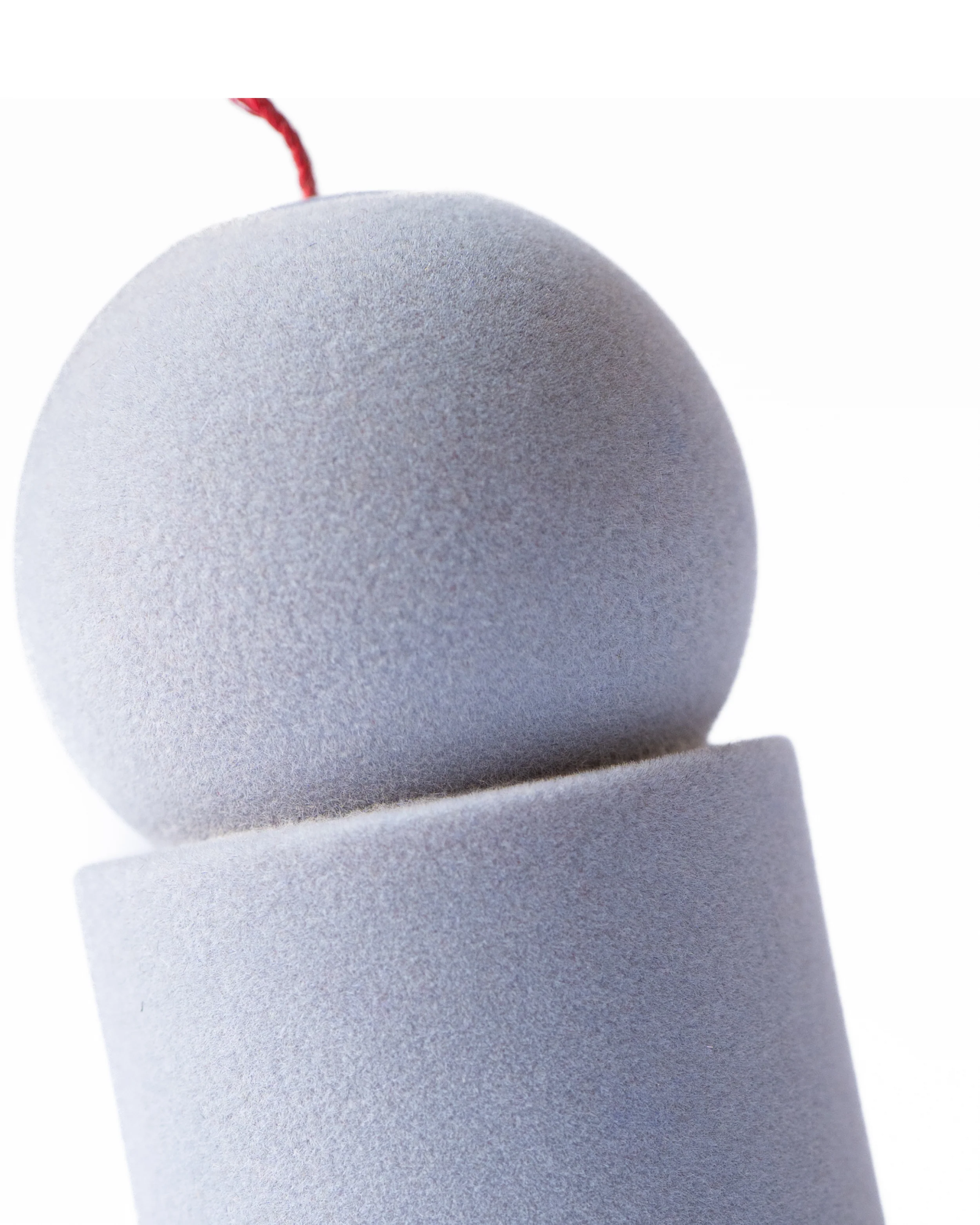 Lulu Velvet Light Grey - Image 2